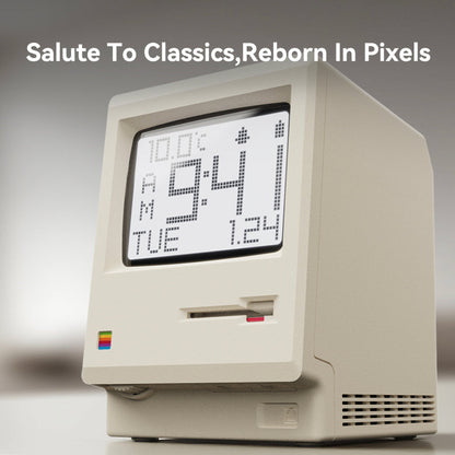 DeskClock™ - Minimalistisk Vintage-Inspireret Skrivebordsur Dekor
