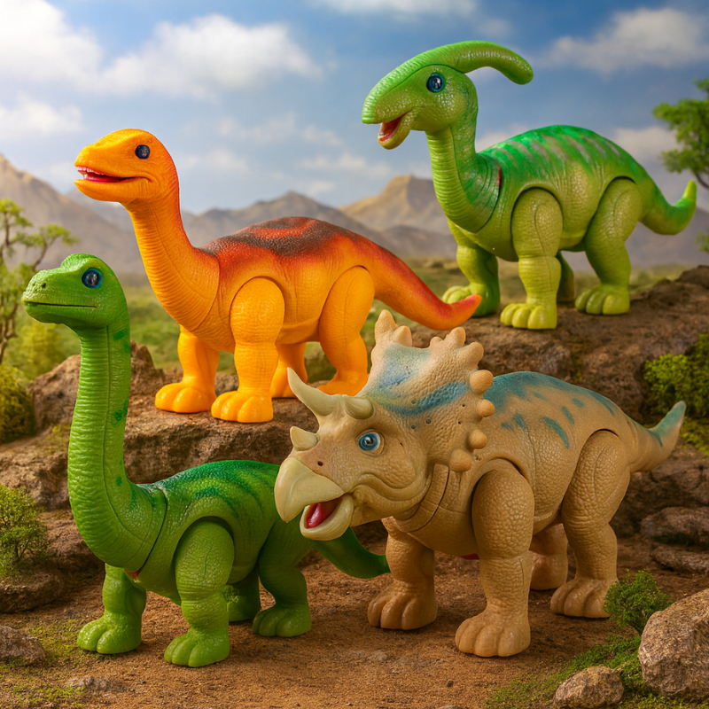 Kletshuts™ DinoMagic – Interaktiv Eggleggende Dino Magic Med Lys Og Lyder