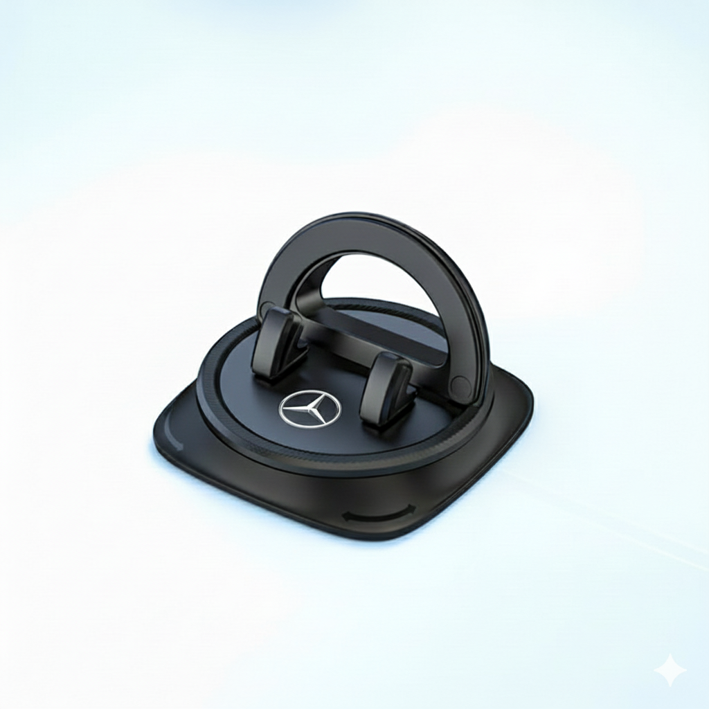 Holder360° MobileHolder: Sklisikker Dashboard Mobilholder Med 360° Rotasjon