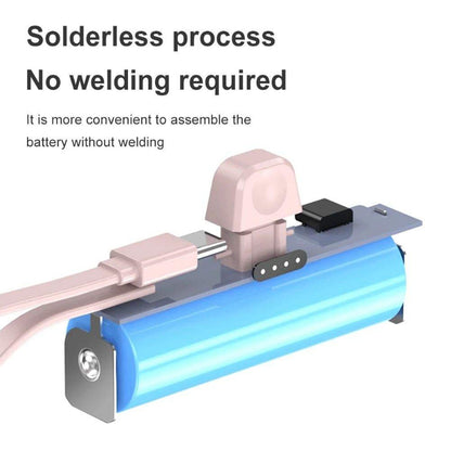 PocketPowerbank - Kompakt Design Hurtig Opladning Nem At Tage Med Lomme Powerbank