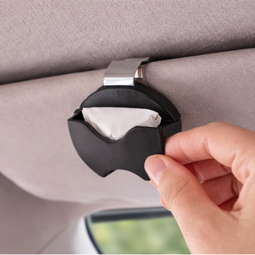 GlideHold® ClipVisors 1+1 GRATIS - Universel Ikke-Toksisk Sikker Bil Clips Visirer Holder