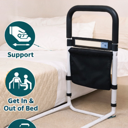 BedHandrail - Enkel Installering Assisterende Seng Rekke for Sikker Mobilitet og Støtte