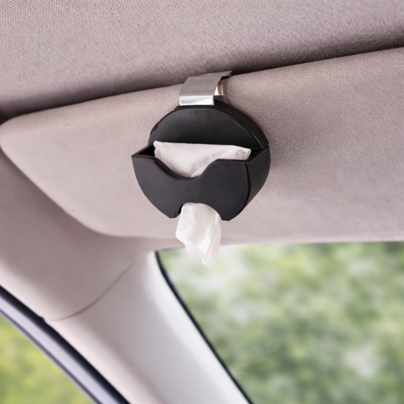 GlideHold® ClipVisors 1+1 GRATIS - Universel Ikke-Toksisk Sikker Bil Clips Visirer Holder