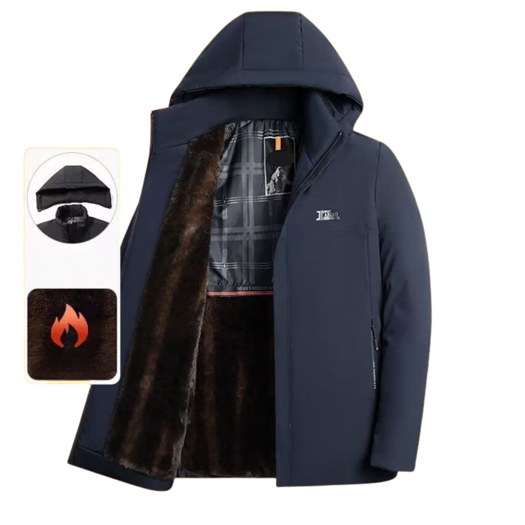 Icone™ CozyJacket: Stilfuld Hyggeligt Polstret Fleece Varm Jakke