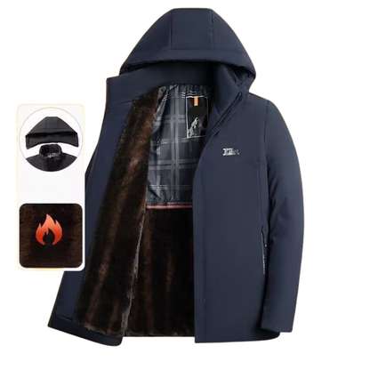Icone™ CozyJacket: Stilfuld Hyggeligt Polstret Fleece Varm Jakke