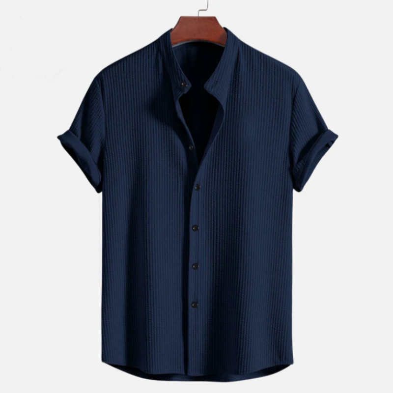 Icone™ CasualShirt: Casual Åndbar Letvægts Sommer Komfort Stil Skjorte