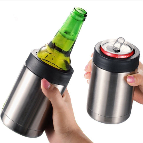 Globetrek° BottleCooler: 3-i-1 Ølkjøler og Opptrekker til Flasker og Bokser