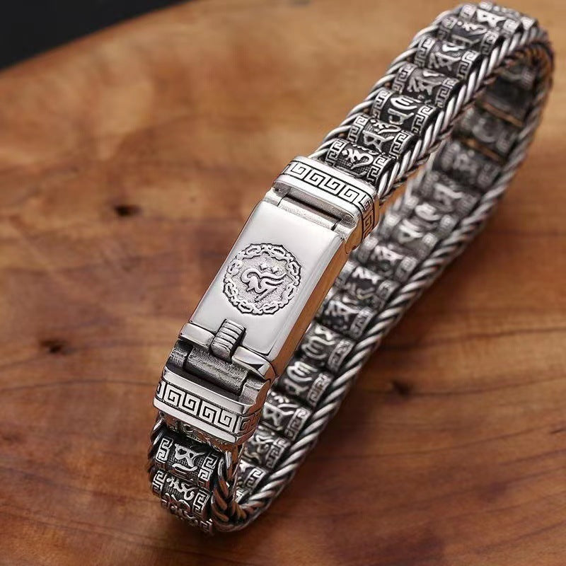Jewelance™ TibetanBracelet 1+1 GRATIS: Vintage Detaljeret Mønster Tibetansk Design Armbånd