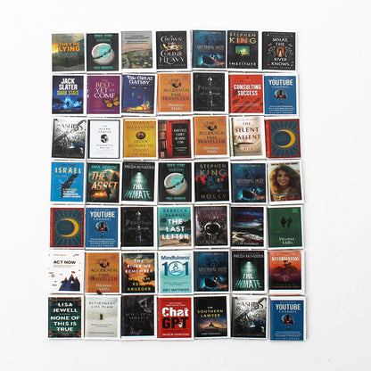 AnxietyBookshelf - Rist og Organiser Angst Bokhylle