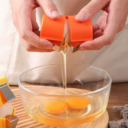 Globetrek° EggSeparator: Transportabel Eggåpner og Separatorverktøy