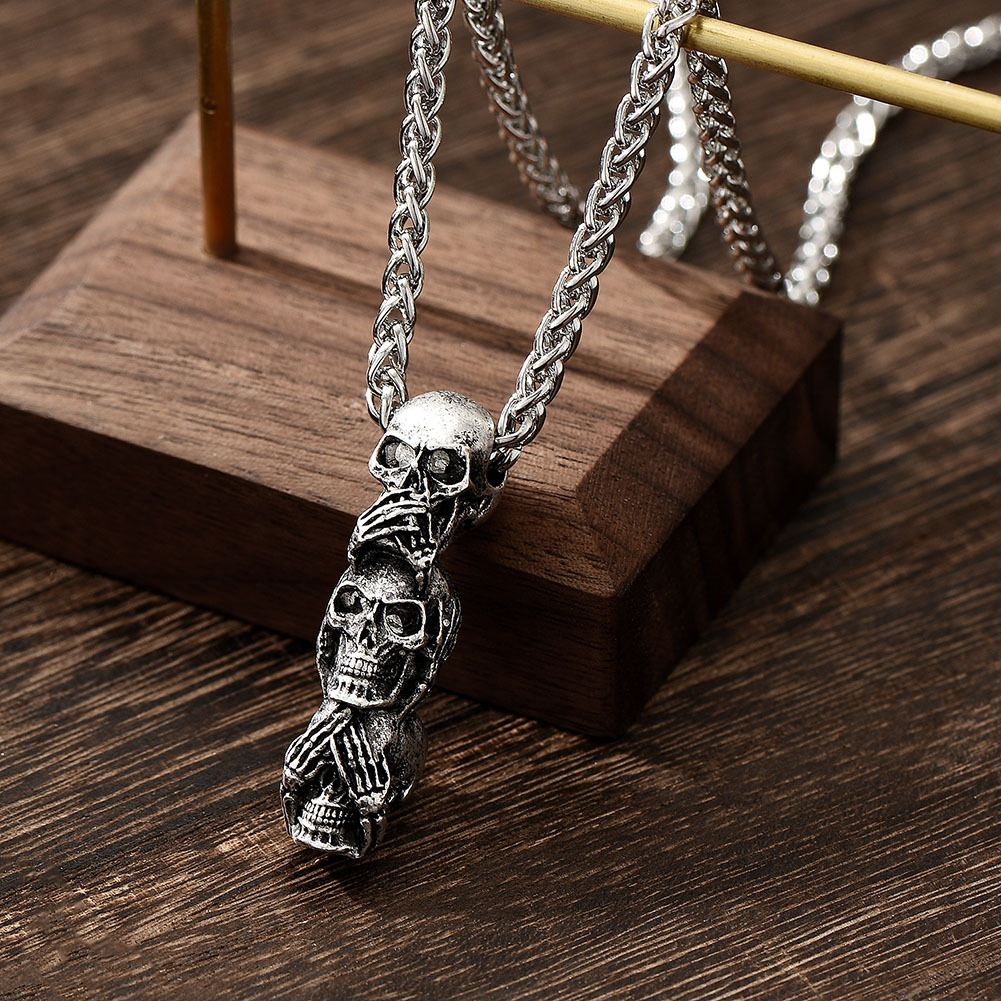 Jewelance™ SkullNecklace: Kranium Halskjede For Menn Og Kvinner