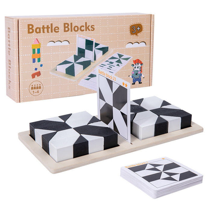 Kletshuts™ BlockPuzzle: Kreativ Interaktiv Hjernestimulerende Blokkpuslespill Leketøy
