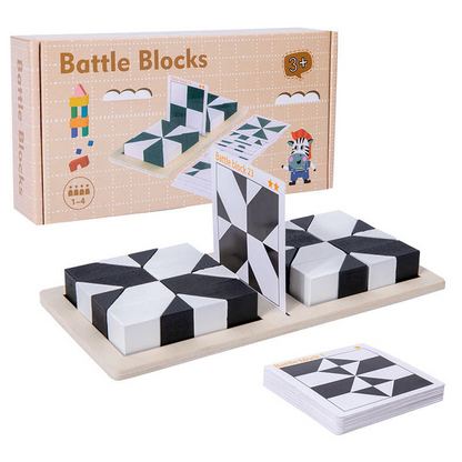 Kletshuts™ BlockPuzzle: Kreativ Interaktiv Hjernestimulerende Blokkpuslespill Leketøy