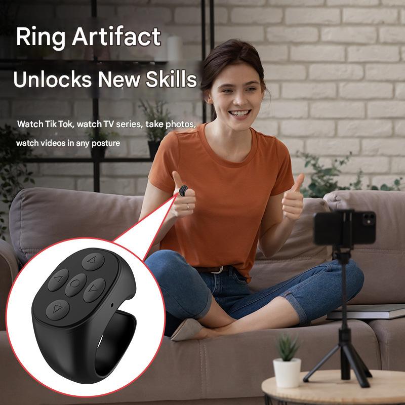 FingerRemote: Trådløs Bluetooth Fjernkontroll som bæres på fingeren