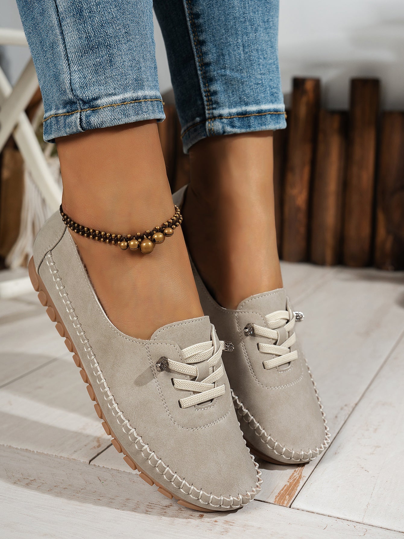 Happy™ BoatShoes: Premium Komfort Slip-on Mokkasin Båt Sko