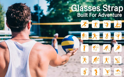 Icone™ GlassesStrap 1+1 GRATIS: Justerbar Anti-skli Brillestropp