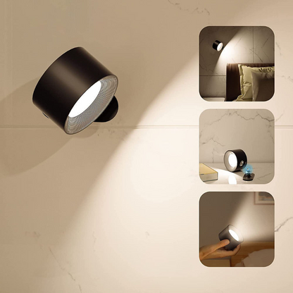 Ledsen™ RotatingLamp 1+1 GRATIS: Roterende Trådløs LED Vegglampe