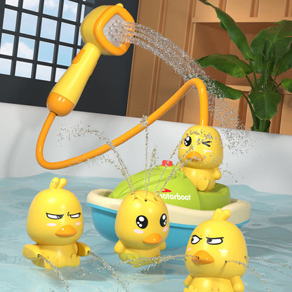 Kletshuts™ ShowerDuck: Søt Interaktiv Elektrisk And Dusj Leketøy Sett