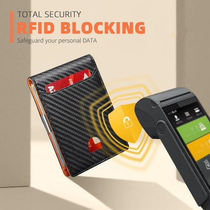 Icone™ SlimWallet: Ultra Slank Og Sikker RFID Skinnlommebok For Menn