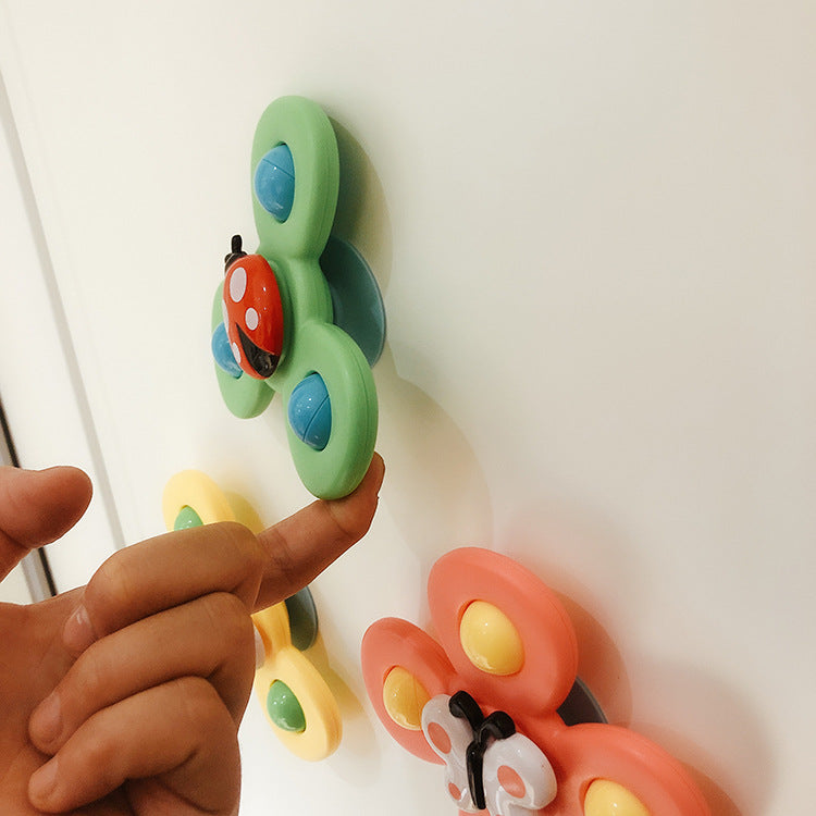 Kletshuts™ SpinnerToy – Mykt Sanseleke Med Sugefunksjon