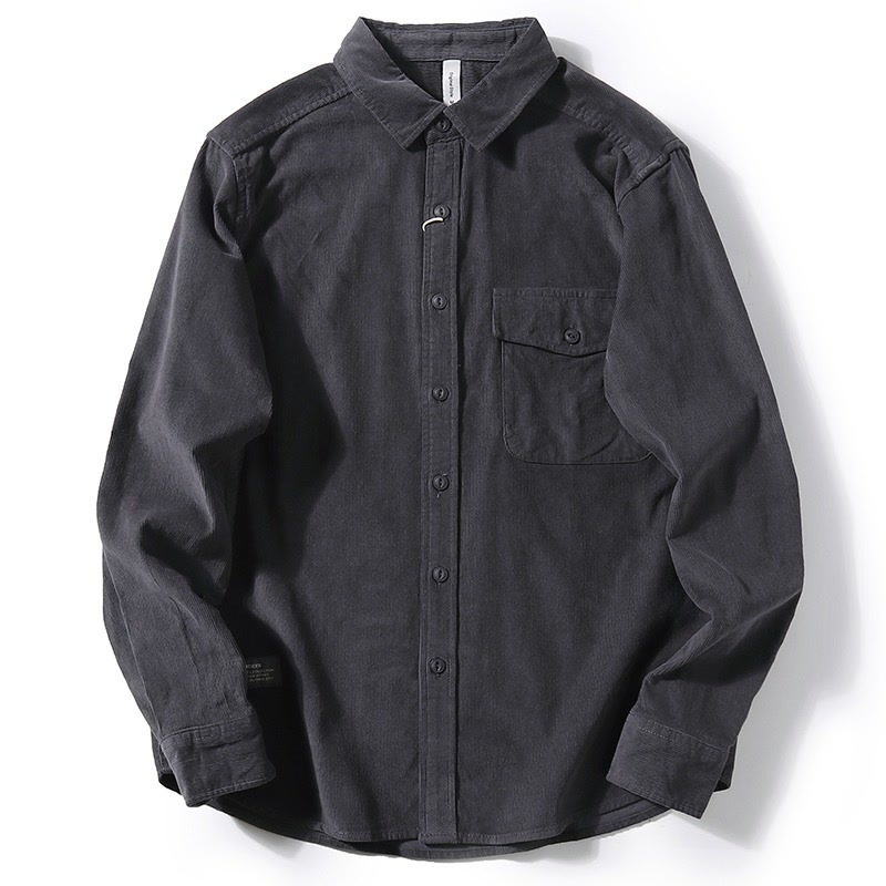 Icone™ CozyShirt: Mellemvægt Børstet Utility Lomme Hyggelig Skjorte