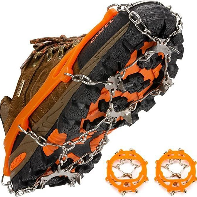 SnowChains – Sklisikker Trekk-På Sko Snøkjeder For Sikker Vintervandring
