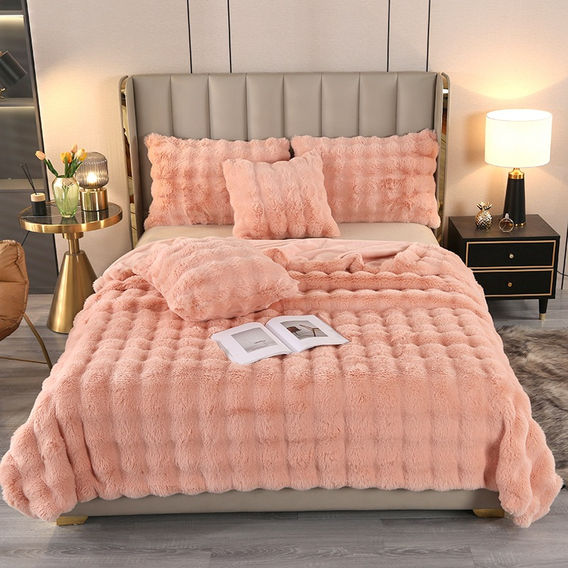 FluffyBlanket - Ekstra Tykt Sofa- og Seng Vinterteppe