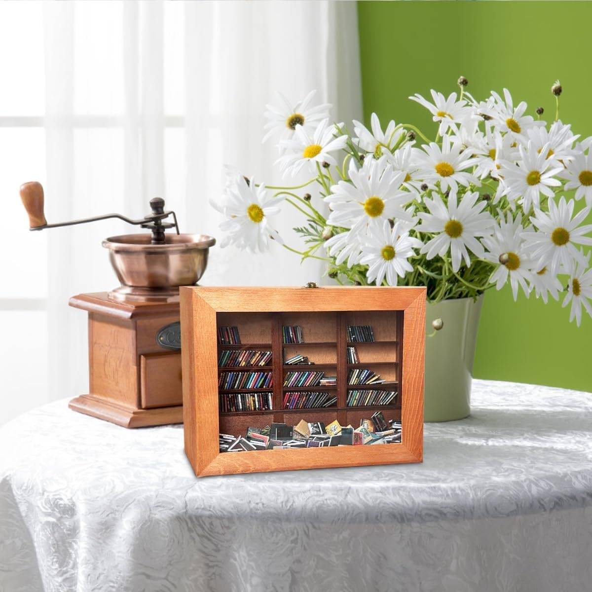 AnxietyBookshelf - Rist og Organiser Angst Bokhylle