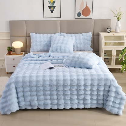 FluffyBlanket - Ekstra Tykt Sofa- og Seng Vinterteppe