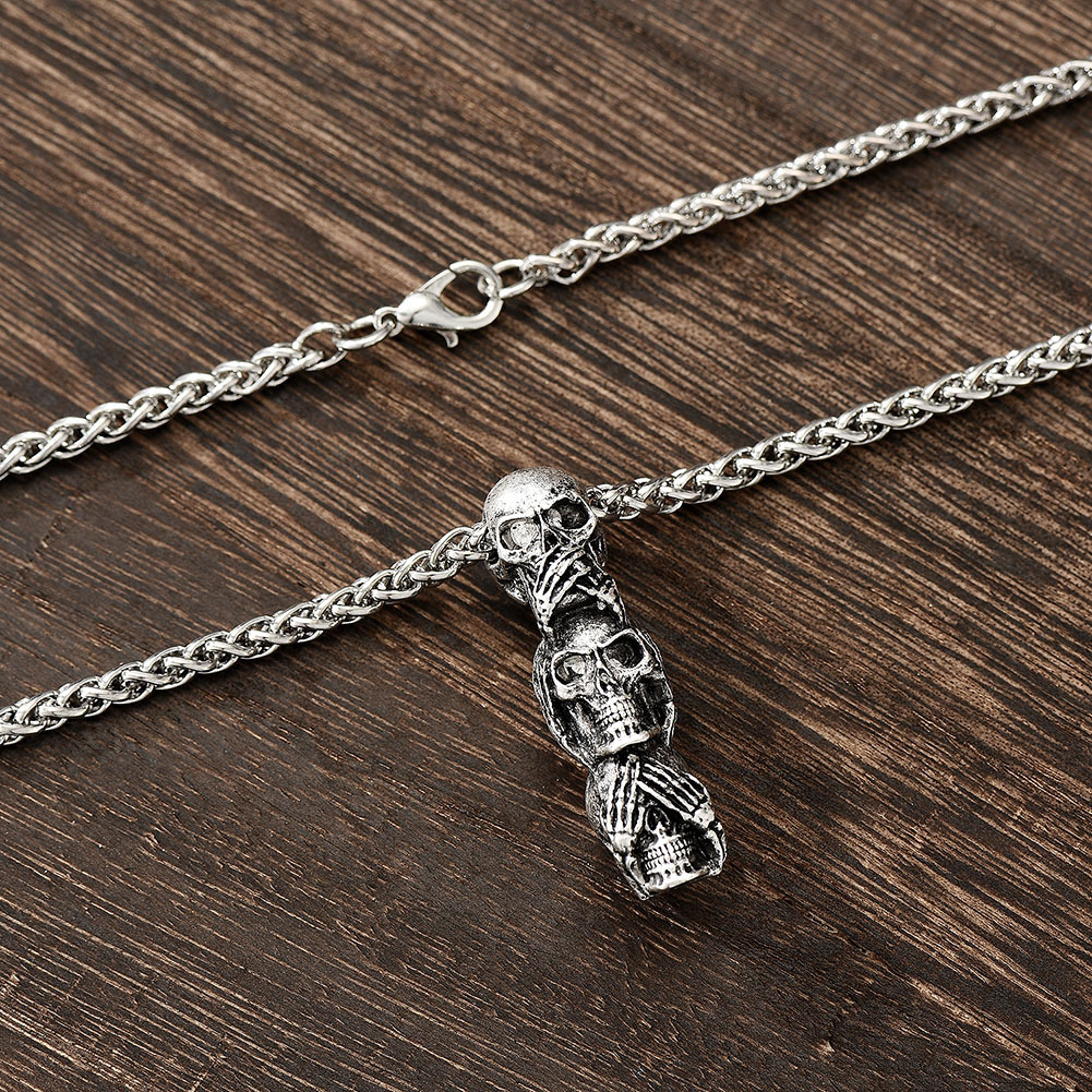 Jewelance™ SkullNecklace: Kranium Halskjede For Menn Og Kvinner