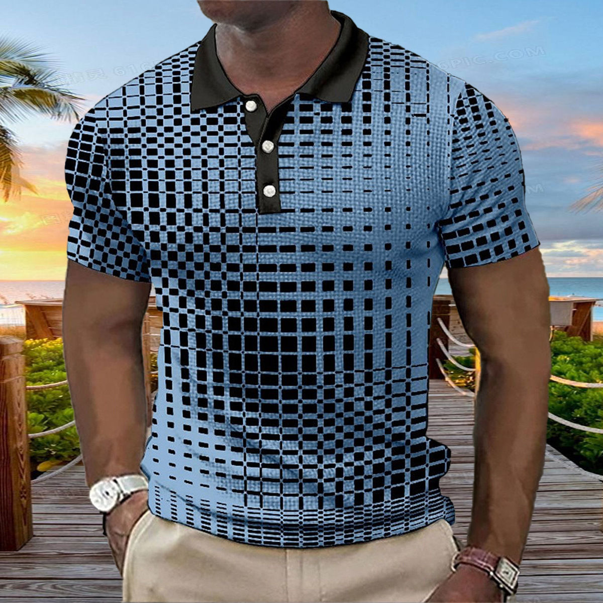 Icone™ Poloshirt 1+1 GRATIS: Komfortabel Klassisk Moderne Passform Poloshirt