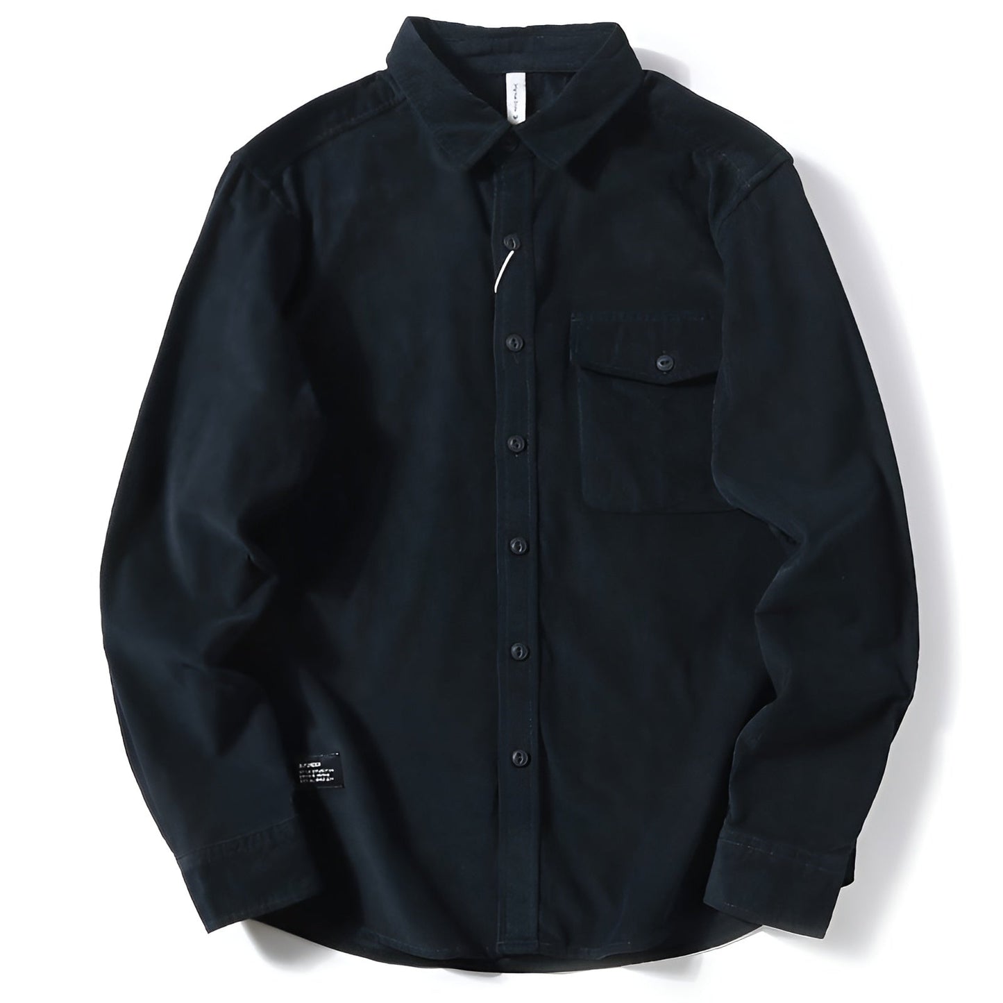 Icone™ CozyShirt: Mellemvægt Børstet Utility Lomme Hyggelig Skjorte