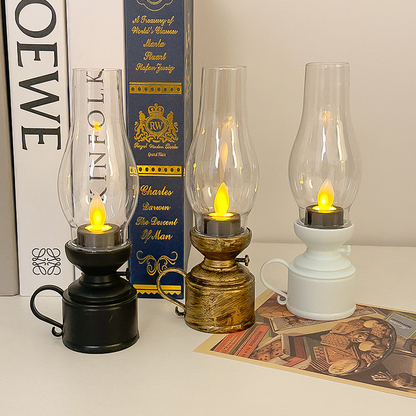 Ledsen™ VintageLamp 1+1 GRATIS: Vintage LED Petroleumslampe Med Flimrende Flamme