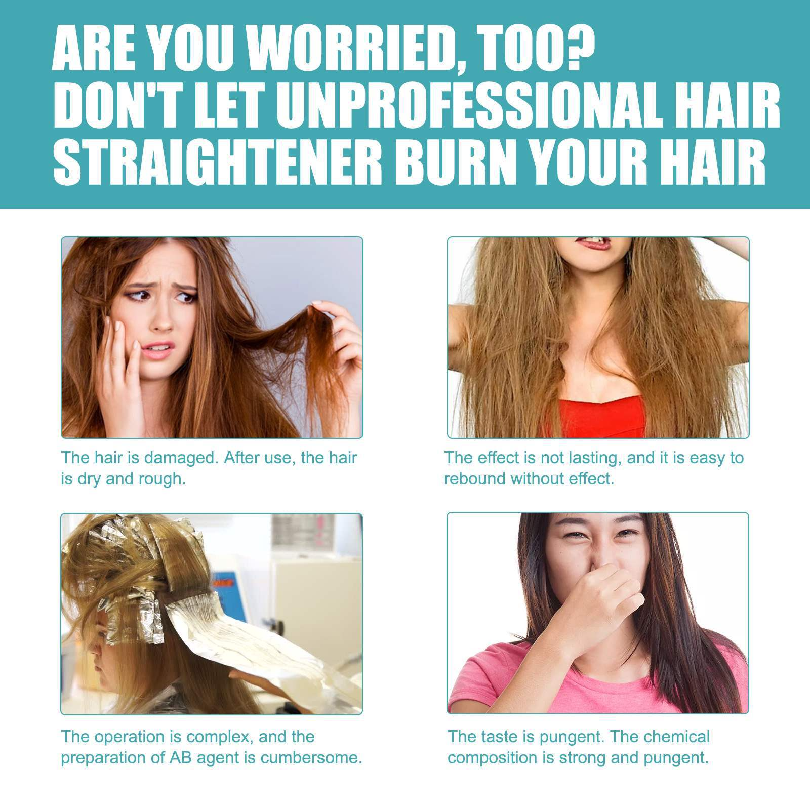 Rose® ShineStraight 1+1 GRATIS: Frizz-fri Glans Og Rett Hårkrem
