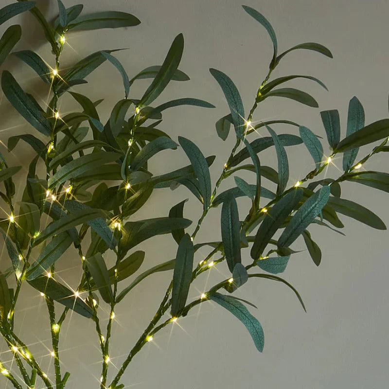 Ledsen™ LeafDecor 1+1 GRATIS - Stilfuld Oplyst Kunstig Blad Dekoration