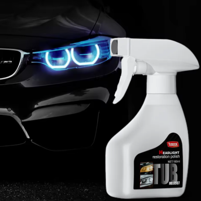 HeadlightSpray 1+1 GRATIS: Enkel å bruke Bilfrontlykter Rengjøring Spray-Sett