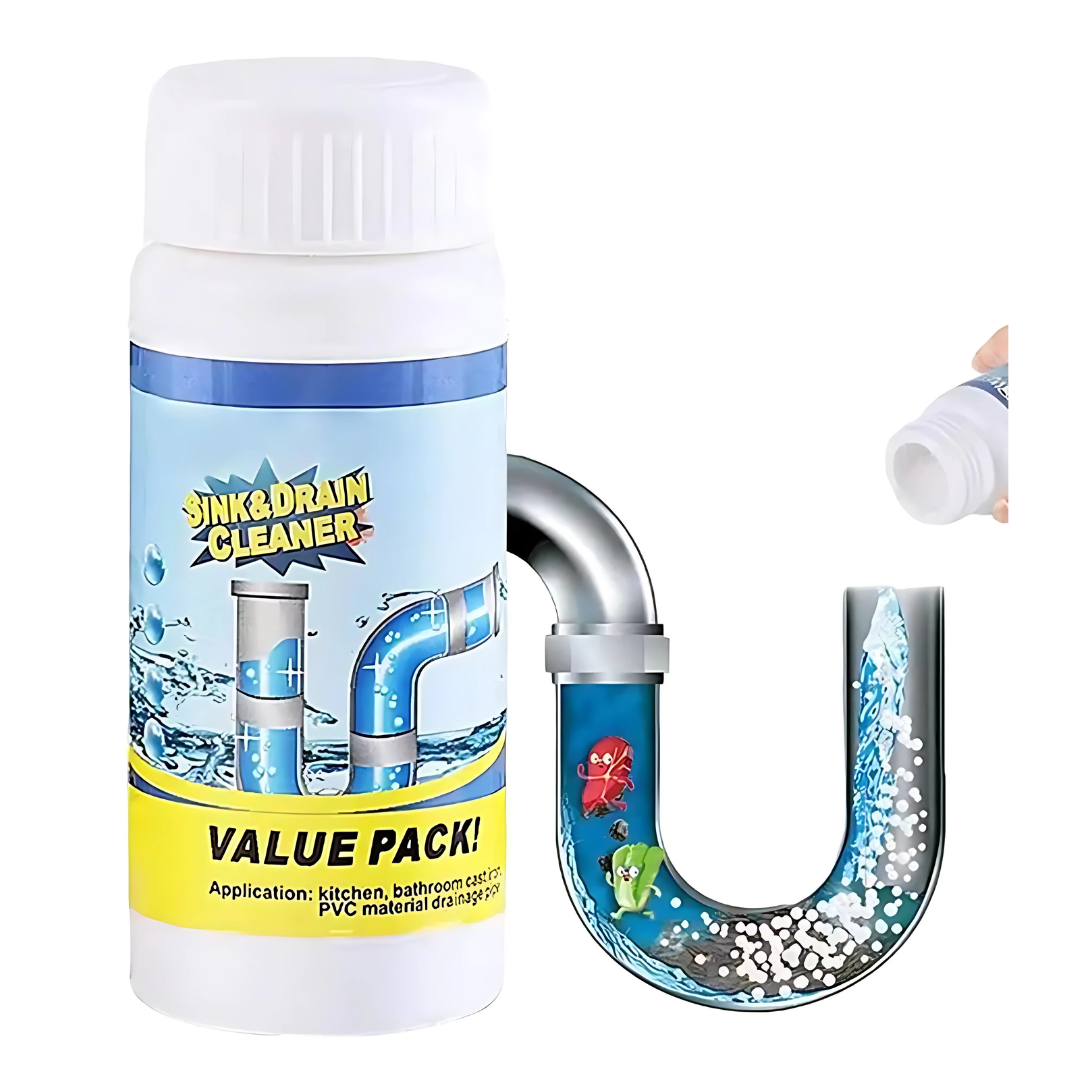 Cleaner Pro° PipeCleaner 1+1 GRATIS: Vask og Avløp Rørrenserpulver