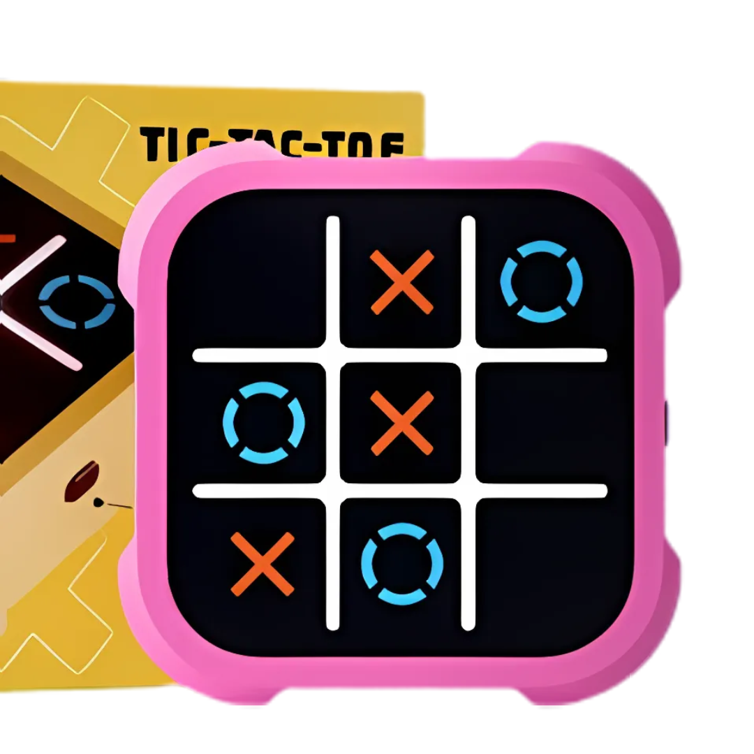 Kletshuts™ FunTicTacToe: Interaktivt Elektronisk Tic-Tac-Toe-spill For Alle Aldre