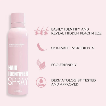 HairIdentifier 1+1 GRATIS: Enkel Å Bruke Ansiktshåridentifikasjonsspray Med Barberhøvler