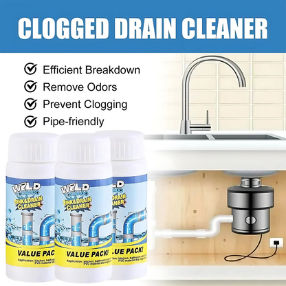 Cleaner Pro° PipeCleaner 1+1 GRATIS: Vask og Avløp Rørrenserpulver
