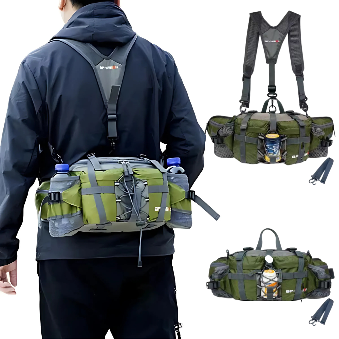 Icone™ AdventureBag: Multifunksjonell Utendørs Eventyrutstyrsveske