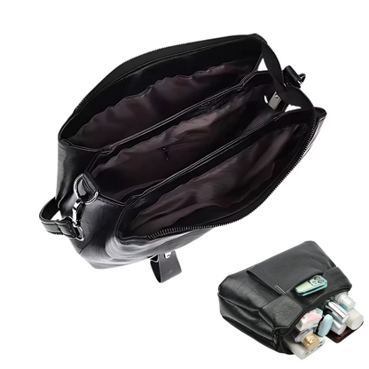 Icone™ CasualBag: Elegant, Avslappet Og Romslig Crossbody- Og Skulderveske