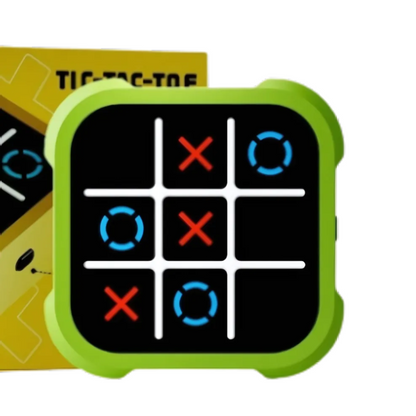 Kletshuts™ FunTicTacToe: Interaktivt Elektronisk Tic-Tac-Toe-spill For Alle Aldre