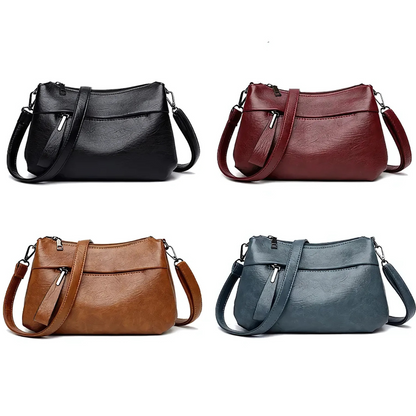 Icone™ CasualBag: Elegant, Avslappet Og Romslig Crossbody- Og Skulderveske
