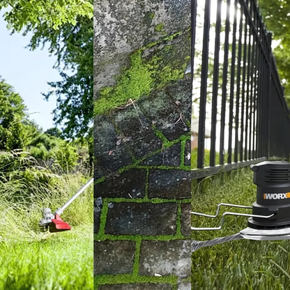 TrimmerWire 1+1 GRATIS: Enkel å installere, slitesterkt ståltråd trimmerhode