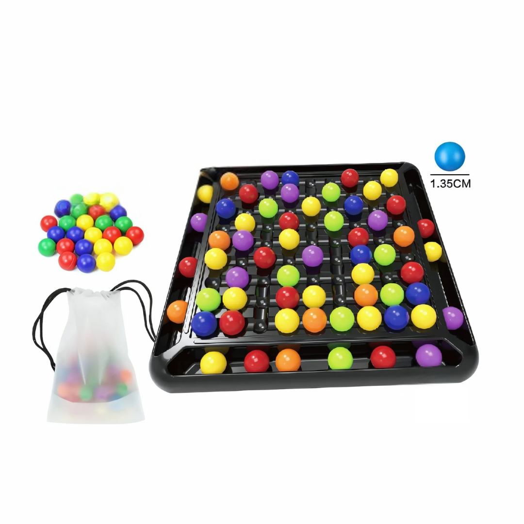 Kletshuts™ ColorGame: Intellektuelt Regnbue Perle Elimineringsspill
