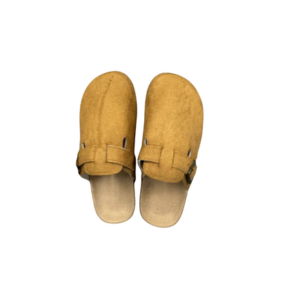 Happy™ ClassySandals: Komfortabel Klassisk Stil Lukket Tå Flate Sandaler