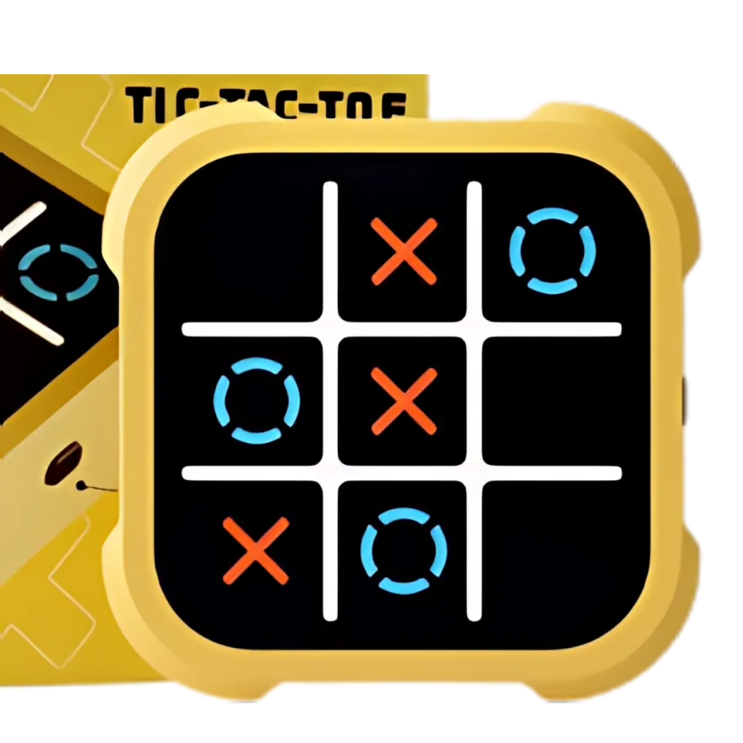 Kletshuts™ FunTicTacToe: Interaktivt Elektronisk Tic-Tac-Toe-spill For Alle Aldre