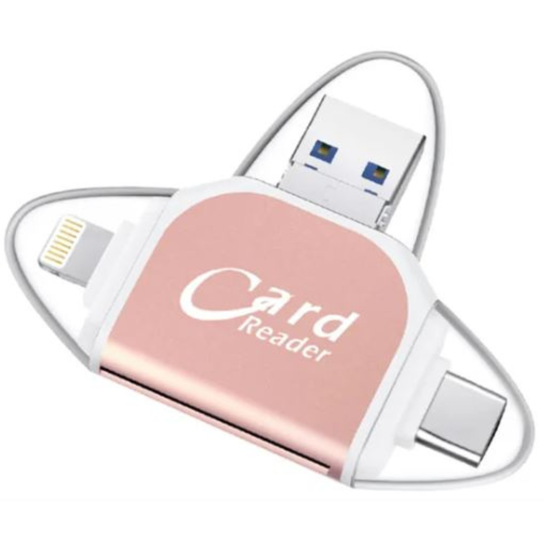 CardReader - Multi-Port 4 i 1 Universal SD TF- Kortleser