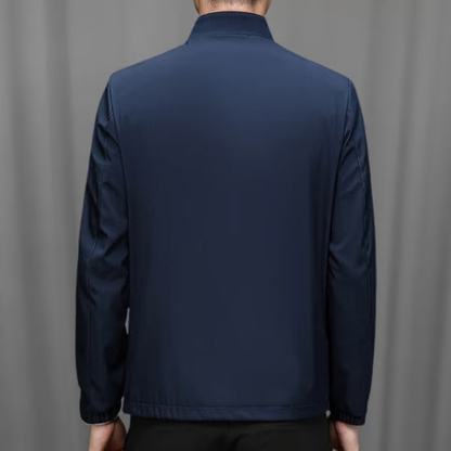Icone™ CasualJacket: Stående krage casual glidelåsjakke til menn
